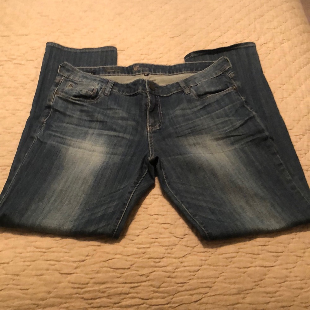 KUT for the Kloth Catherine boyfriend jeans sz 14